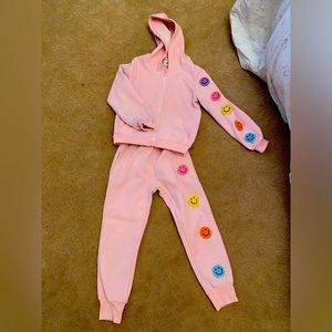 Lola and the boys emoji sweatsuit